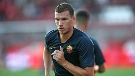 Dzeko, terminato l'incontro tra l'Inter e Silvano Martina 