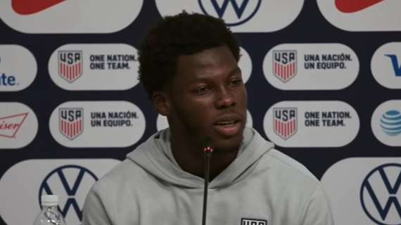 Musah, testa solo agli USA: "Nervoso? No, felice perché a 19 anni giocherò un Mondiale"