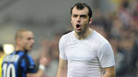 Pandev festeggia il gol qualificazione