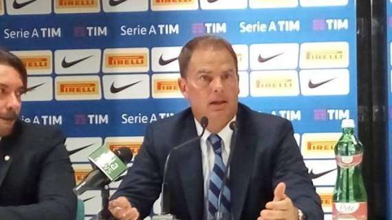 De Boer: "In casa bisogna vincere. Da migliorare la gestione della palla"