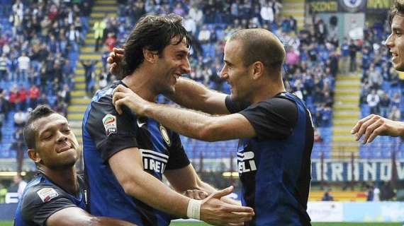 Cassano-Palacio, l'Inter di Strama vince e convince contro il Catania: è 2-0