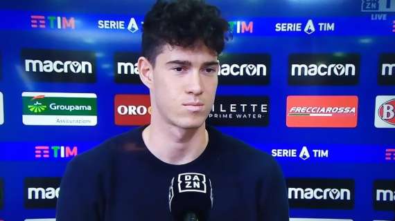 Bastoni a Dazn: "Mi trovo bene come terzo a sinistra, ma gioco dove il mister ha bisogno"