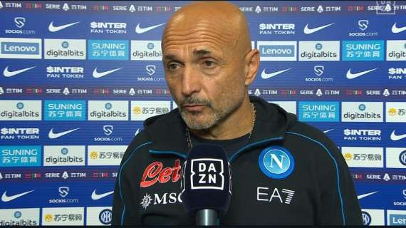 Spalletti a DAZN: "Ci è mancato coraggio. Lautaro sta dimostrando il campione che è"