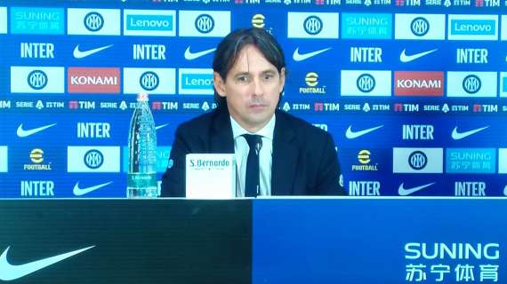 Inzaghi in conferenza: "Atalanta? Sappiamo che ripercussioni avrebbe un ko. Rabbia dopo il 2-1? Non capivo le proteste"