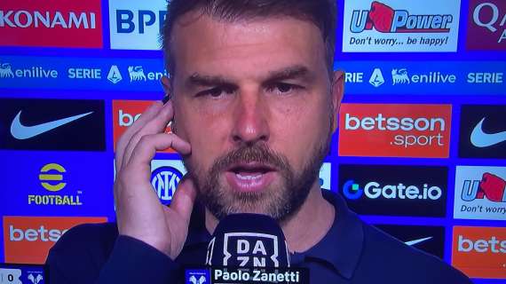 Verona, Zanetti a DAZN: "L'Inter ha qualità nello stretto, il rigore ha portato la partita su un binario sbagliato"