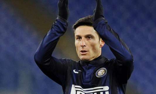 Festa a Brescia per Javier Zanetti e Diego Milito