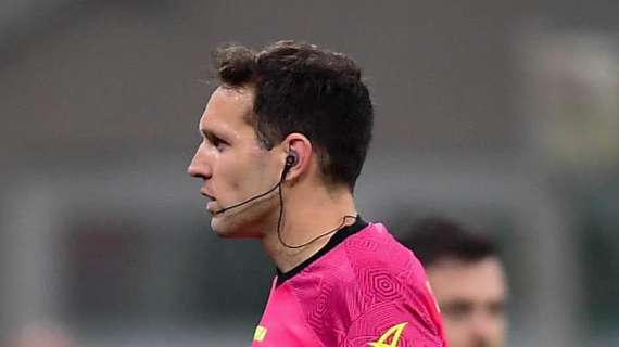 Inter-Sassuolo a Marcenaro: sarà la prima in carriera coi nerazzurri per l'arbitro genovese