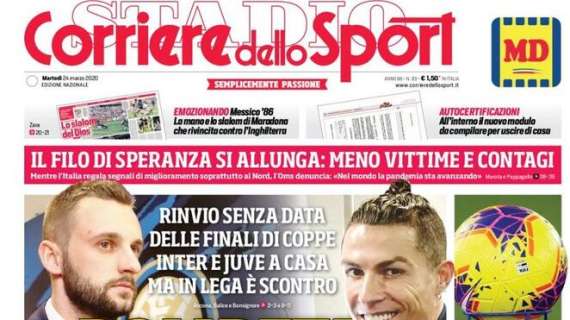 Prima CdS - Rompete le righe: tra i grandi club si fa strada l'idea che il campionato non ripartirà