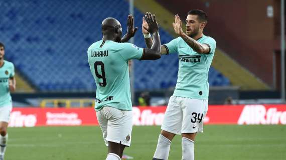 Inter, il primo gol di Lukaku al Genoa è il 19° di testa in stagione: per i nerazzurri mai così tanti dal 2004/05