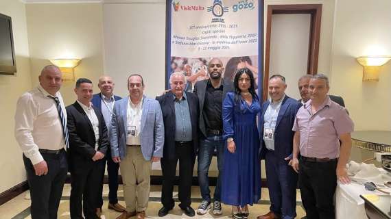 Decimo anniversario dell'Inter Club Gozo: presente anche Maicon
