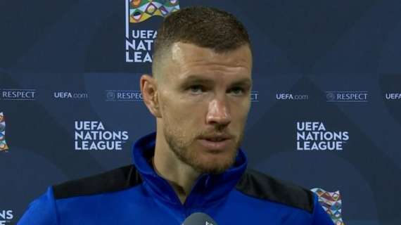 Bosnia, Dzeko: "Non vediamo l'ora che arrivi la pausa, ma rimane una partita da giocare"