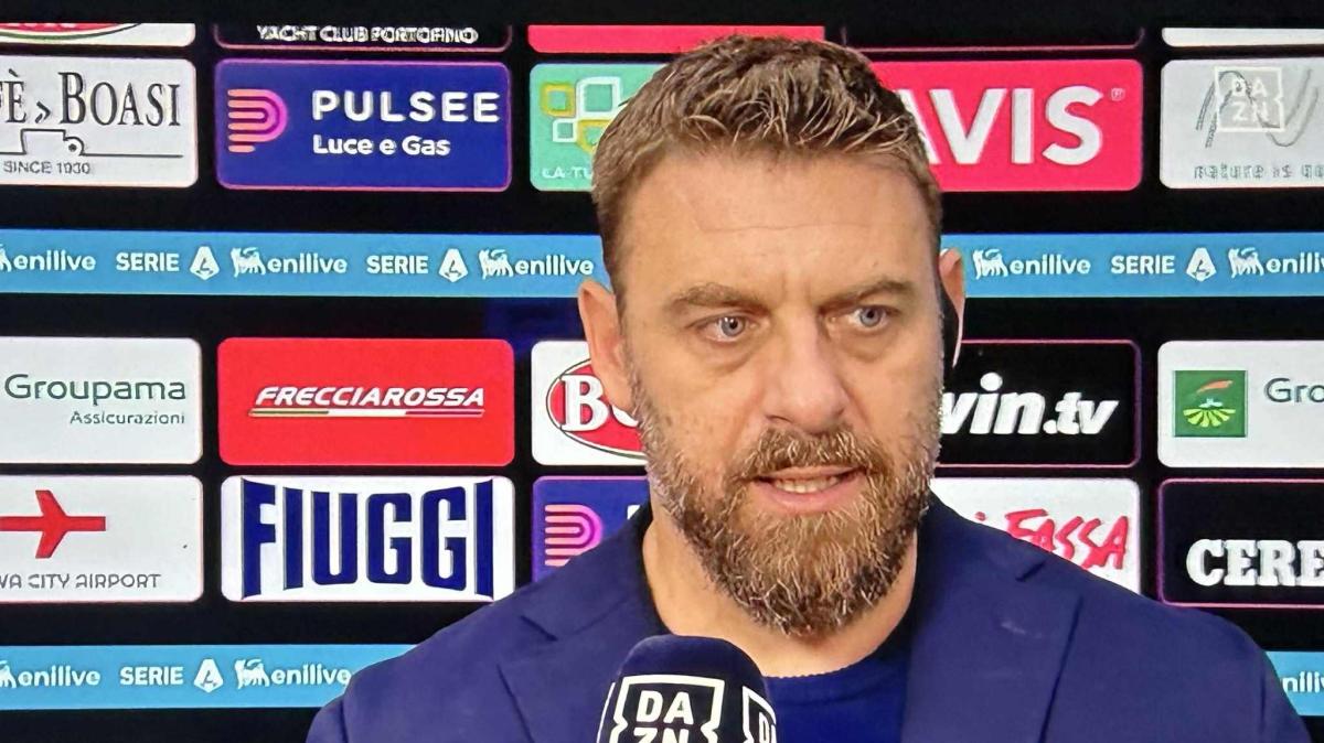 Genoa, De Rossi a DAZN: "Avremmo dovuto togliere un po' di ritmo all'Inter, ma bravi a tenerla in piedi fino alla fine"