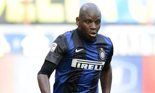 Mudingayi: "Bello tornare in campo. Grazie Zanetti!"