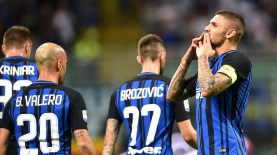 Inter, +3 rispetto all’anno scorso. Come la Juventus
