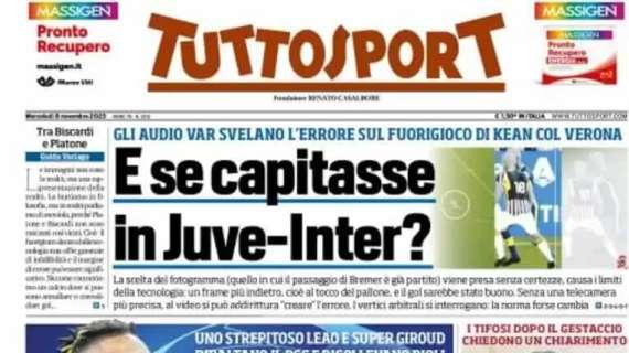 Prima TS - E se capitasse in Juve-Inter? Gli audio VAR svelano errore sul fuorigioco di Kean col Verona