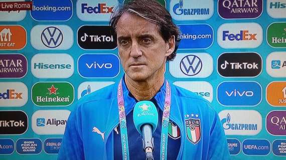 Mancini: "Dispiace per Sensi e Pellegrini. Domani in campo tranquilli, pensando di essere un'ottima squadra"