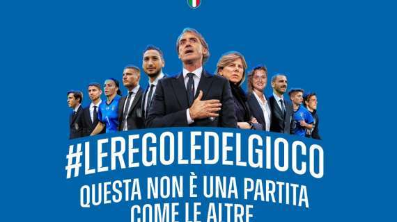 Figc, termina la campagna #leregoledelgioco. Azzurri e Azzurre: "Grazie al personale ospedaliero"