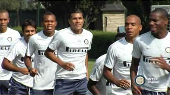 Verso Lazio-Inter, esercizi tattici e partitella ad Appiano