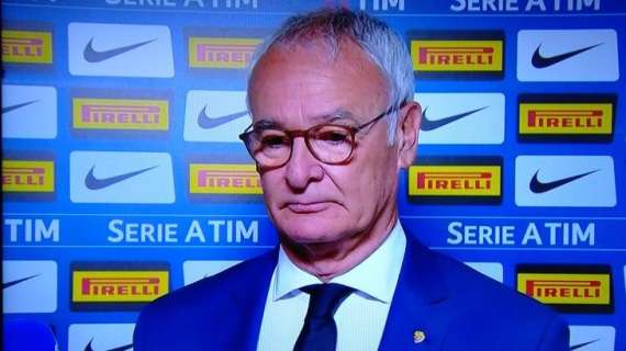 Ranieri a Sky: "Un punto a San Siro contro l'Inter ci sta. Troppo schiacciati nel secondo tempo"