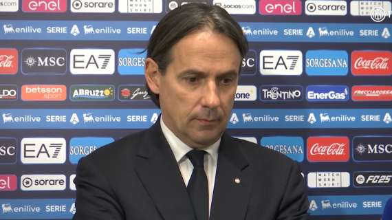 Inzaghi a ITV: "Abbiamo messo in campo tutto. Siamo primi, vedremo cosa succederà"