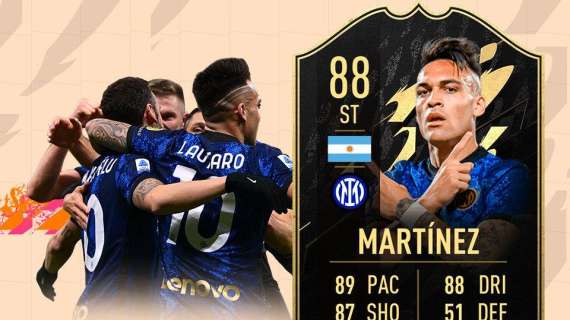 L'uomo derby Lautaro nella Team Of The Week di Ea Sport Fifa