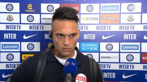 Lautaro a ITV: "Non ci bastava quello che stavamo facendo. Milito? Grande persona, ci vedremo nei prossimi giorni"