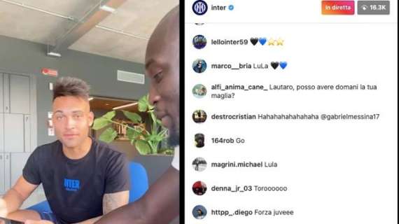 VIDEO - Lukaku e Lautaro presentano il Digital Ecosystem dell'Inter: la LuLa tra sorrisi e ricordi in diretta Instagram