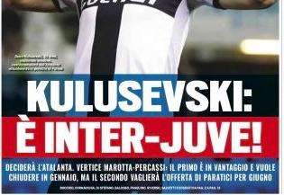 Prima TS - Kulusevski, è Inter-Juve! Vertice Marotta-Percassi: nerazzurri in vantaggio, deciderà l'Atalanta