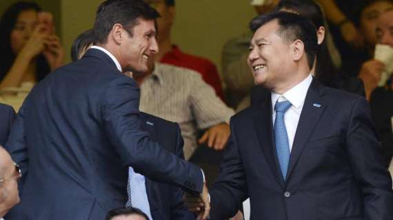 Zhang ne fa 54, Zanetti: "Auguri Chairman, forza Inter"