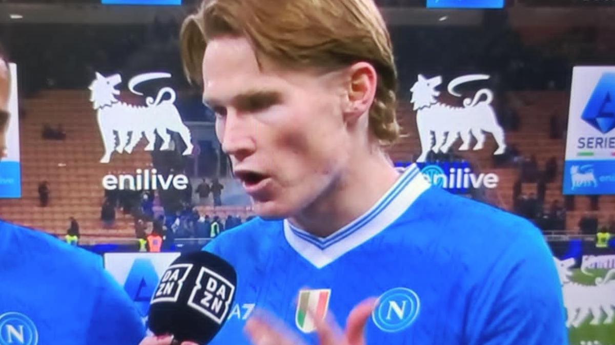 Napoli, McTominay a DAZN: "Non molliamo e ci mancano tanti giocatori. Se l'Inter non avesse Thuram e Lautaro..."
