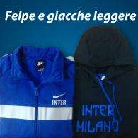 Felpe e giacche leggere “Inter Milano” in offerta sul nostro store online