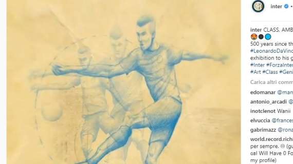 VIDEO - "Classe, ambizione e coraggio": in un video i gol dell'Inter come l'Uomo Vitruviano di Leonardo