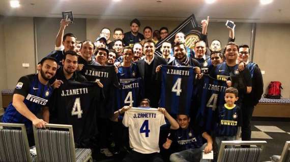 Zanetti ringrazia l'Inter Club Guatemala: "Sempre bello vedere la passione per l'Inter in tutto il mondo"