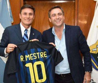 FOTO - Zanetti a Cordoba, incontro col sindaco Mestre