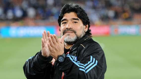 Strama, senti Maradona: "La tua Inter si rialzerà"