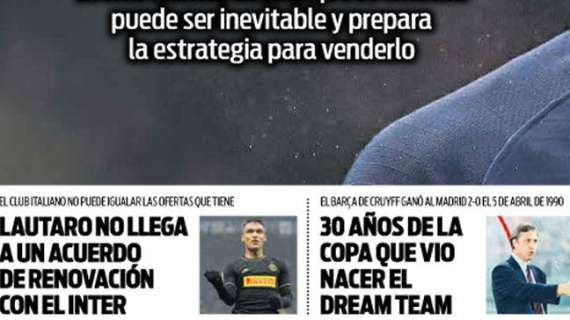 Prima pagina Sport - Lautaro non arriva all'accordo per il rinnovo con l'Inter