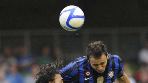 Anche Pazzini esordisce in campo europeo con l'Inter