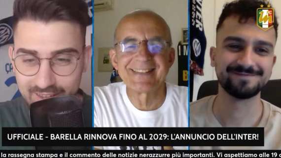 BARELLA RINNOVA: l'annuncio in DIRETTA! ZERO FRETTA sul MERCATO: ricordiamoci TAREMI e ZIELINSKI