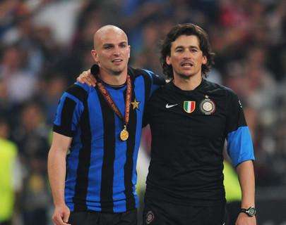 Rui Faria con Cambiasso