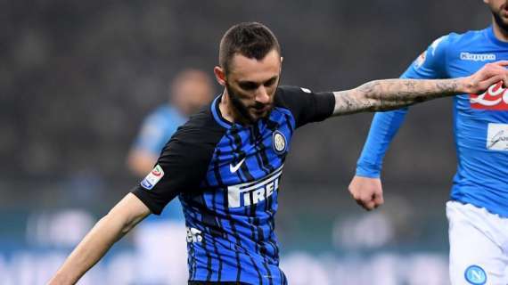 Brozovic dominus del centrocampo: nel derby record personale di palloni toccati (139) in campionato