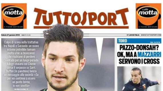 Prima pagina TS - Icardi si gode l'Inter argentina