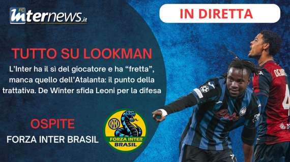 Rivivi la diretta! Prima OFFERTA per LOOKMAN, il punto della trattativa. Per la DIFESA corsa a DUE tra LEONI e DE WINTER?