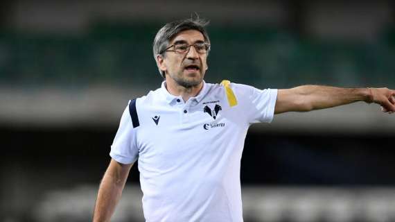 Qui Verona - Esercitazioni sul possesso palla e partita a campo ridotto verso l'Inter