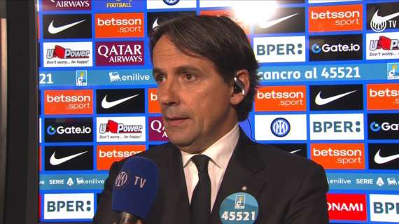 Inzaghi a ITV: "Inter sempre squadra e sempre in partita, ho aspettato a fare i cambi per un motivo"