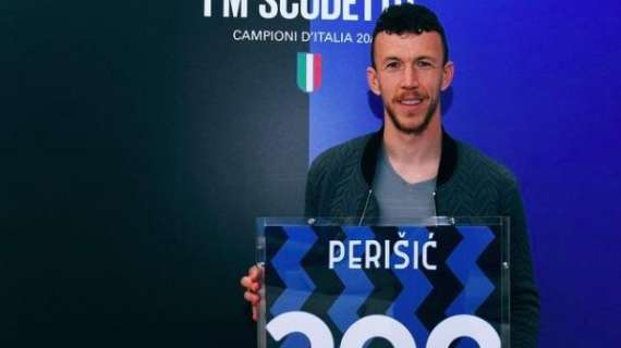 L'Inter non dimentica Perisic: maglia celebrativa per le 200 presenze nerazzurre