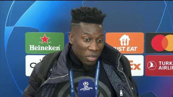 Onana a Sky: " L'Inter può arrivare il più lontano possibile in Champions, è difficile ma uniti possiamo farlo"