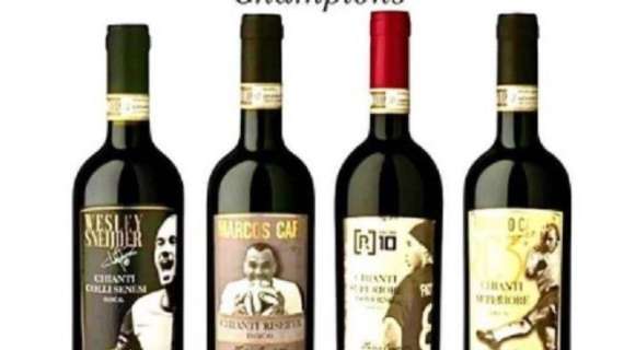 Sneijder si dà al vino: presentata una nuova linea di Chianti
