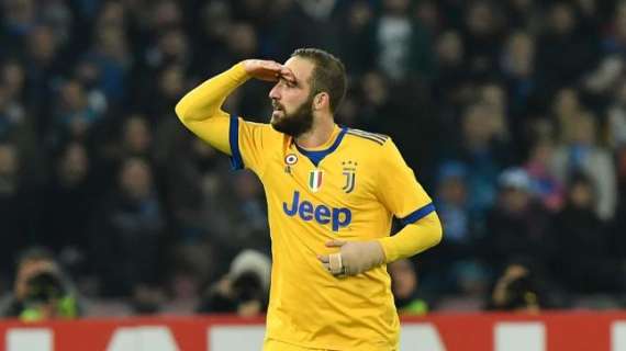 Higuain gela il Napoli. Inter per il primato solitario