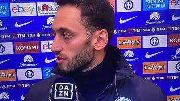 Calhanoglu a DAZN: "Sono cresciuto in fase difensiva, provo a essere più cattivo nei duelli. Lukaku? Non commento"