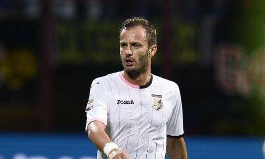 A Gilardino risponde Mancosu, 1-1 fra Palermo e Carpi